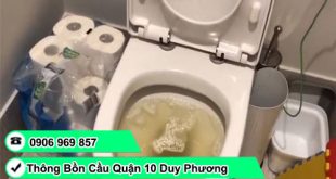 Thông bồn cầu Phường Diên Hồng giá rẻ