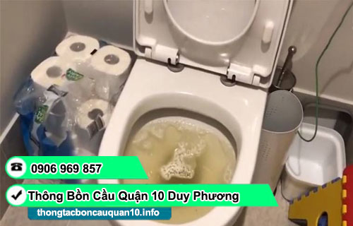 Thông bồn cầu Phường Diên Hồng giá rẻ