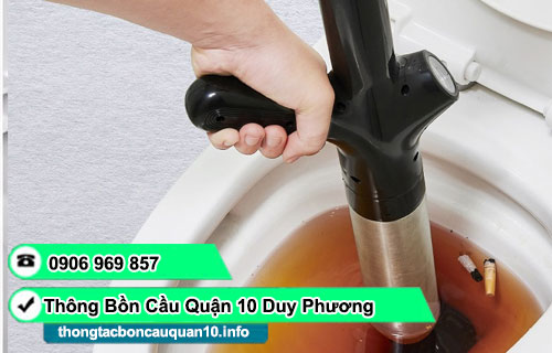 Thông bồn cầu Phường Hòa Hưng giá rẻ