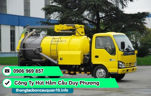 Hút hầm cầu Phường Vườn Lài