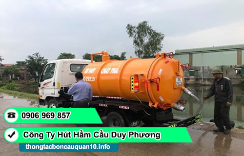 Hút hầm cầu Phường Vườn Lài giá rẻ