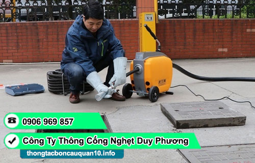 Thông Cống Nghẹt Phường Vườn Lài