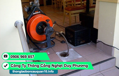 Thông Cống Nghẹt Phường Vườn Lài