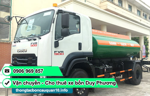 cho thuê xe tưới nước rửa đường TPHCM