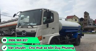 Cho thuê giấy tờ xe bồn tưới nước rửa đường đấu thầu